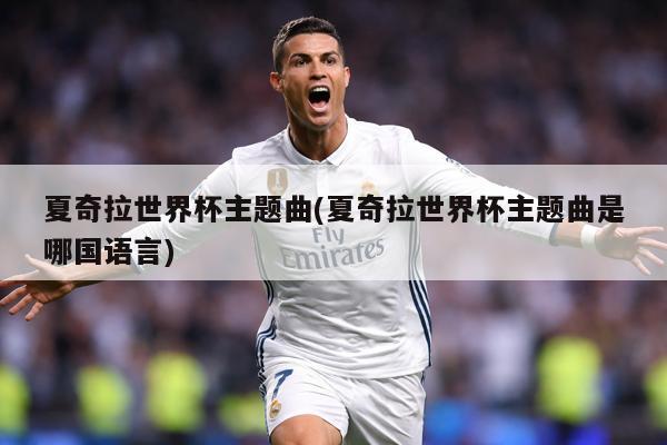 夏奇拉世界杯主题曲(夏奇拉世界杯主题曲是哪国语言)