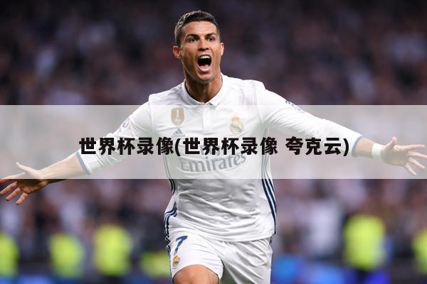 世界杯录像(世界杯录像 夸克云)