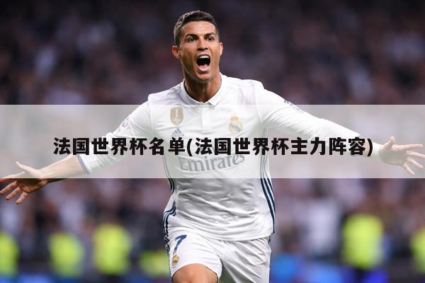 法国世界杯名单(法国世界杯主力阵容)